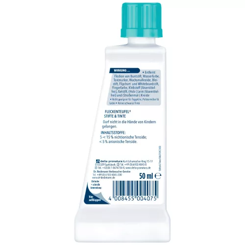 Dr. Beckmann Foltördög - golyóstoll, filctoll, színes ceruza folteltávolító 50ml