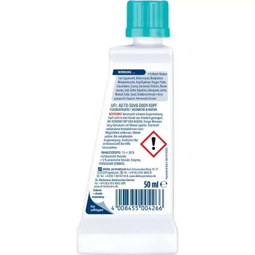 Dr. Beckmann Foltördög - kozmetikum, fű, föld folteltávolító 50ml