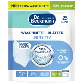 Dr. Beckmann Magic Leaves Sensitive mosókendő 25db