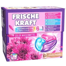 Frische Kraft 6in1 mosókapszula Color 22 mosás