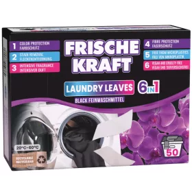 Frische Kraft mosólap 6in1 Black fekete ruhához 50 mosás