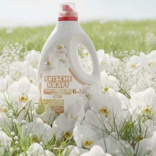 Frische Kraft mosógél 6in1 WHITE/ FEHÉR RUHÁKHOZ 4,05L/135 mosás
