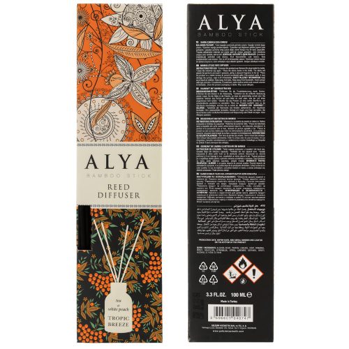 Alya Reed diffuser pálcikás illatosító Tropic Breeze 100 ml