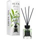 Alya Nature's Scent Reed diffuser pálcikás illatosító Green tea illat 100 ml