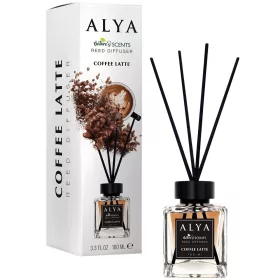   Alya Nature's Scent Reed diffuser pálcikás illatosító 100 ml Coffee Latte