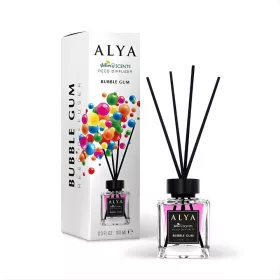   Alya Nature's Scent Reed diffuser pálcikás illatosító Bubble Gum illat 100 ml