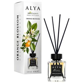   Alya Nature's Scent Reed diffuser pálcikás illatosító Orange Blossom illat 100 ml