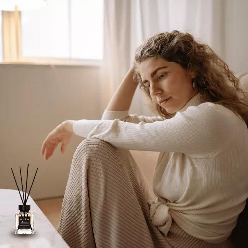 Alya Nature's Scent Reed diffuser pálcikás illatosító Orange Blossom illat 100 ml