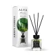 Alya Nature's Scent Reed diffuser pálcikás illatosító Green Forest illat 100 ml