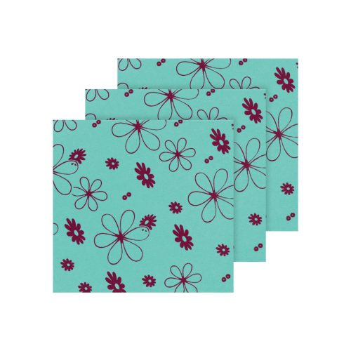 Civis törlőkendő, Virágos, 3db/csomag