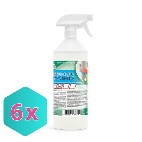 Civis Felületfertőtlenítő, 1literes KARTON - 6 db