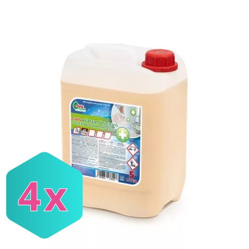 Civis Kézfertőtlenítő folyékony szappan DDCL 5literes kannában KARTON - 4 db