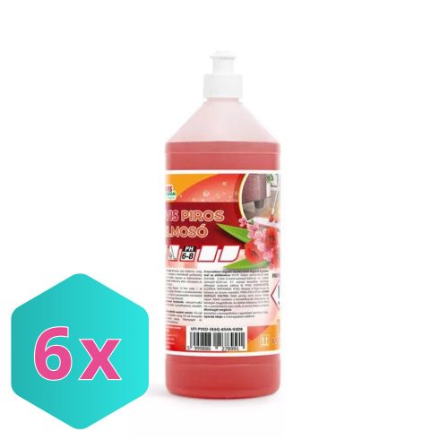 Civis Piros padlófelmosó 1 literes KARTON - 6 db