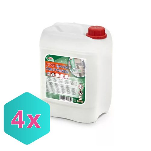 Civis Savas öblítőszer 5 literes kannában KARTON - 4 db