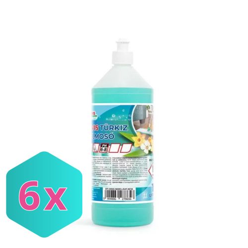 Civis Türkiz padlófelmosó 1literes KARTON - 6 db