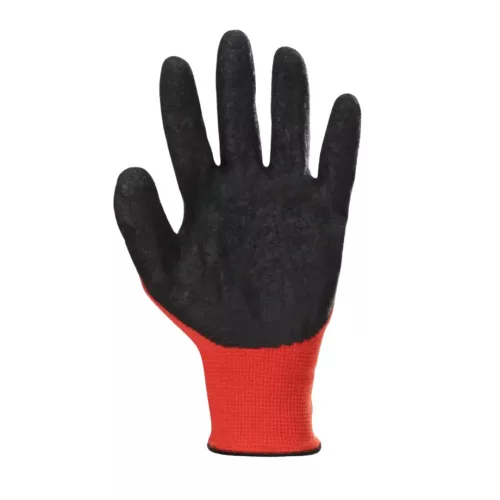 MERCATOR tech red+black latex mártott kesztyű XXL