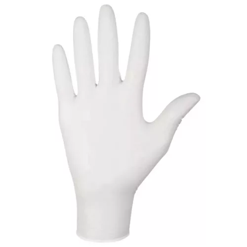 MERCATOR Nitrylex white nitril púdermentes fehér vizsgálókesztyű XS
