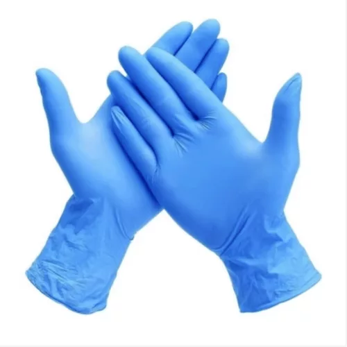 MERCATOR NITRYLEX BASIC A100 BLUE - nitril púdermentes kék vizsgálókesztyű L