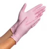 MERCATOR Nitrylex pink nitril púdermentes világos rózsaszín vizsgálókesztyű M
