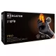 MERCATOR gogrip (black)nitril védőkesztyű fekete púdermentes,gyémánt textúrált XXL,50 db/doboz