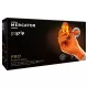 MERCATOR gogrip (orange)nitril védőkesztyű narancs púdermentes,gyémánt textúrált L,50 db/doboz