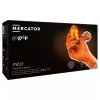 MERCATOR gogrip (orange)nitril védőkesztyű narancs púdermentes,gyémánt textúrált XL,50 db/doboz
