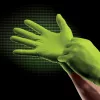 MERCATOR gogrip (green)nitril védőkesztyű zöld púdermentes,gyémánt textúrált XL,50 db/doboz