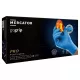 MERCATOR gogrip (blue)nitril védőkesztyű kék púdermentes,gyémánt textúrált L,50 db/doboz