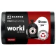 MERCATOR G-B-clean szemeteszsák strong 35l fekete 49x58cm (20 micronos) 50db/tekercs