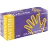 Maxter Gumikesztyű Latex Púdermentes "M" 5,7g 100 db/doboz (10 doboz/karton)