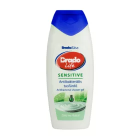   BradoLife Antibakteriális tusfürdő 400ml Sensitive, Zöld tea