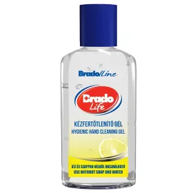 Bradolife kézfertőtlenítő gél 50ml citrom