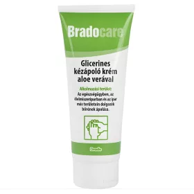 Bradocare kézápoló krém 100ml glicerines aloe vera