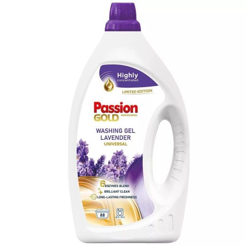 Passion Gold mosógél univerzális Levendula 3,52L / 88 mosás