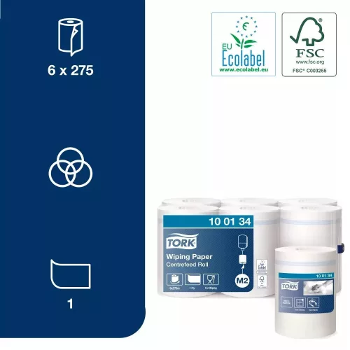 Tork kéztörlő M2 tekercses Advanced, 1r., 275m/tek, 6tek/karton