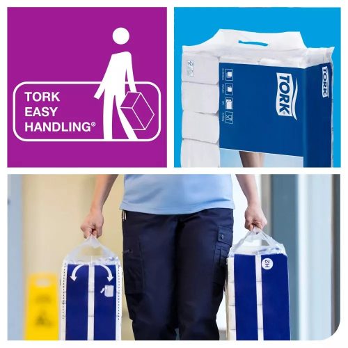 Tork kéztörlő H2 Premium Interfold, soft, 2r., 150lap/csg, 21csg/karton