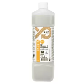   Sure Cleaner&Degreaser erőteljes tisztító-zsíroldószer és padozatisztító, növényi alapú, 100% lebomló 1L (6db/karton)