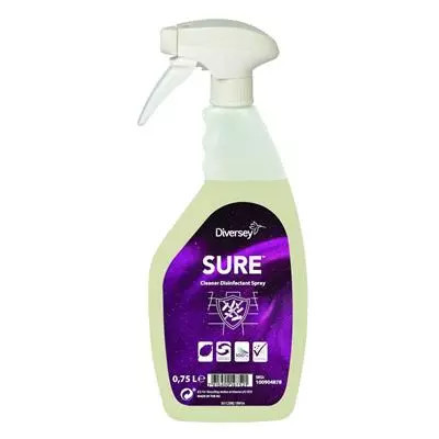 Sure Cleaner Disinfectant spray növényi alapú fertőtlenítő hatású tisztító 750ml