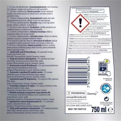 Cif súroló 750ml (8db/karton, 640db/raklap) citrom