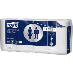   Tork toalettpapír T4 kistekercses Advanced 2r., fehér, 30m/tek, 250 lap, 8tek/csg, 8csg/karton