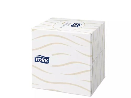 Tork kozmetikai kendő Premium F1 KOCKA, 2r., 100 lap/doboz, 30doboz/karton
