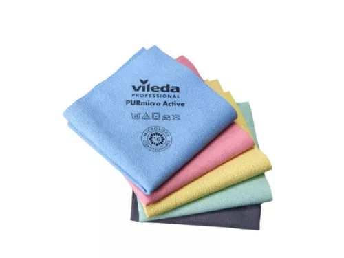 Vileda PURmicro active mikroszálas törlőkendő (5db/csg) szürke