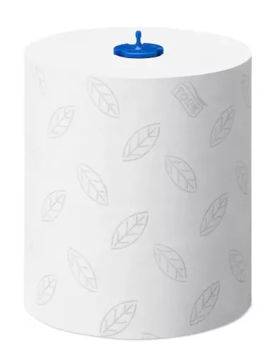 Tork kéztörlő H1 Matic tekercses Advanced, 2r., fehér, mintás, 150m/tek, 6tek/karton, 28 karton/raklap