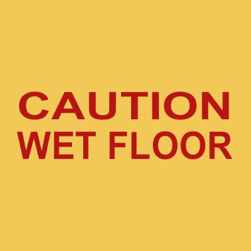 TTS Csúszásveszély tábla angol (5db/karton)