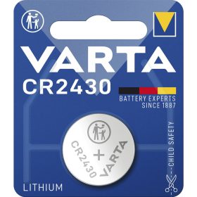 Elem Varta gombelem CR2430 lithium 3V (10db/csg)