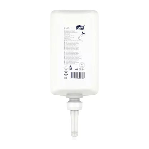 Tork folyékony szappan S1 Premium érzékeny bőrre, fehér, illat- és színezékmentes - 1L/db, 6db/karton