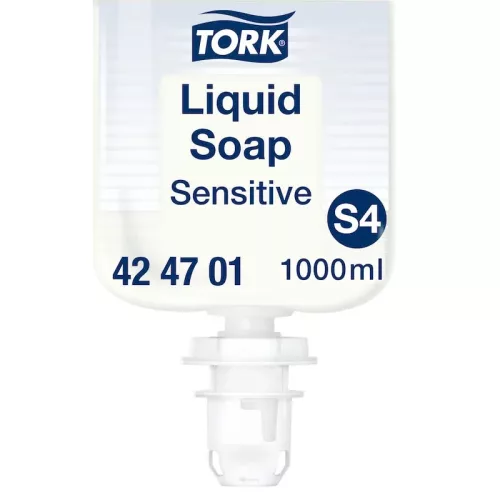 Tork folyékony szappan érzékeny bőrre 1L, S4 rendszerhez (6db/karton)