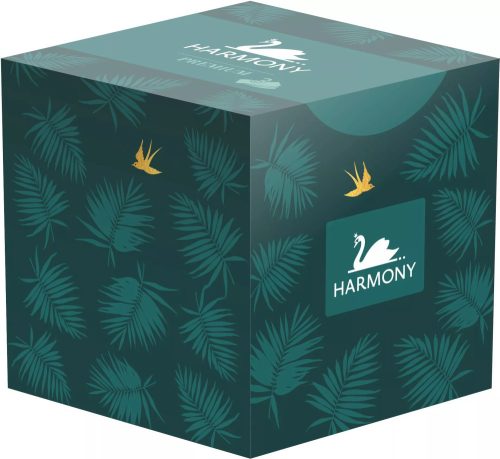 Harmony kozmetikai kendő kocka, 3r., 60lap/doboz, 12doboz/karton, 88karton/raklap