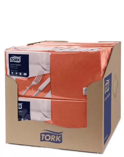Tork szalvéta Lunch Advanced 33/2 TERRAKOTTA, 200 lap/csg, 10csg/karton