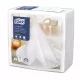 Tork szalvéta Linstyle, premium textilhatású, FEHÉR, 39/1, 50db/csg, 12csg/karton